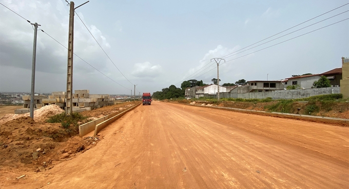 Arecas City - Abatta : Le terrassement bientôt achevé