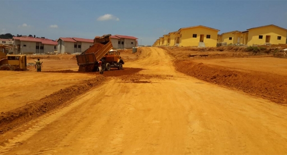 Cité MUGEF-CI : Le chantier en cours de finition